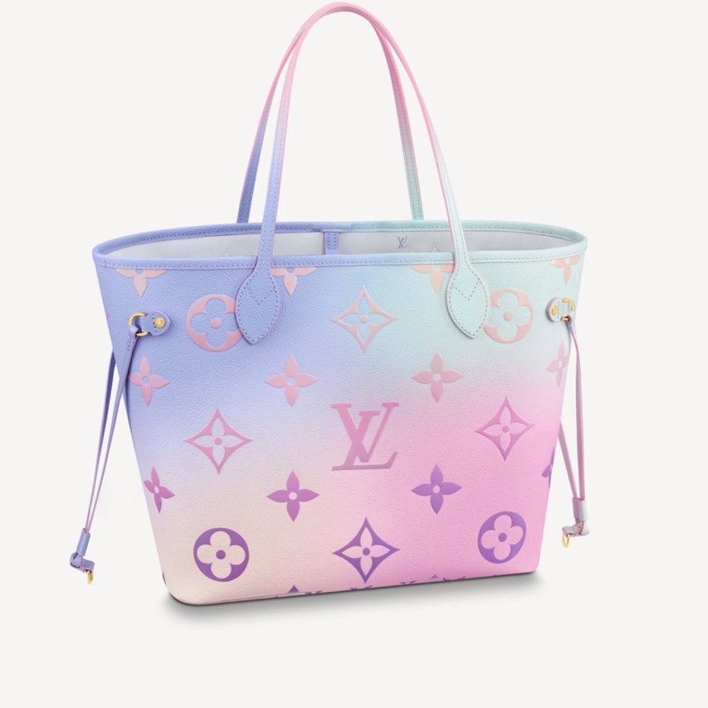 BNIB Louis Vuitton Sunset Pastel Neverfull RARE SOLD OUT